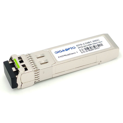 25GBASE-ER Lite CWDM SFP28 جهاز الإرسال والاستقبال البصري 1270nm ~ 1370nm 30km LC SMF DOM