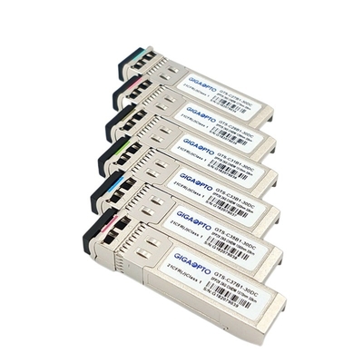 25GBASE-ER Lite CWDM SFP28 جهاز الإرسال والاستقبال البصري 1270nm ~ 1370nm 30km LC SMF DOM