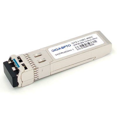 25GBASE ER SFP28 جهاز الإرسال والاستقبال البصري 1310n 40 كم وحدة بصرية EML APD SMF LC DOM