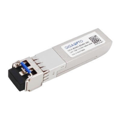 جهاز إرسال واستقبال من الألياف الضوئية 100BASE Dual BIDI CSFP TX1310nm RX1490nm LC 20km DOM