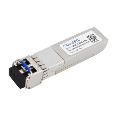 2 Fibre 100Base CSFP BIDI EX TX 1310nm RX 1550nm جهاز الإرسال والاستقبال LC 40 كيلومتر DOM