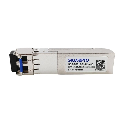 2 الألياف 1.244 جيجابت في الثانية المدمجة SFP BIDI 1310nm 1550nm SMF 40km LC DOM