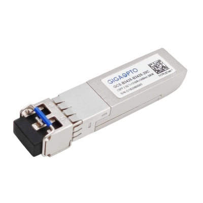 2.5Gbps CSFP Dual BIDI 20 كم TX1310 RX1490 جهاز الإرسال والاستقبال LC DOM