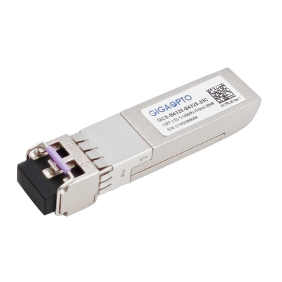 2 الألياف 2.488 جيجابت في الثانية CSFP BIDI SM جهاز الإرسال والاستقبال 20 كم TX1490 RX1310 LC DOM