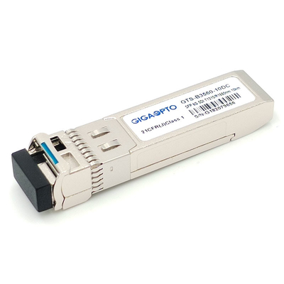 6G SDI SMPTE SFP BIDI LC TX1310nm RX1550nm 10km وحدات الإرسال والاستقبال MSA