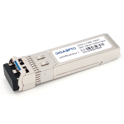 SFP + 10G FC Fibre Channel 1310nm 10km وحدة الإرسال والاستقبال الضوئية DOM LC SMF