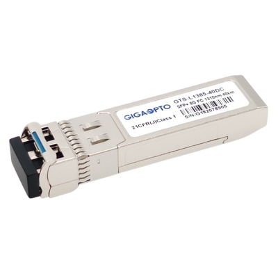 DOM 8G Fibre Channel FC SFP + جهاز الإرسال والاستقبال ER 40km 1310nm Module