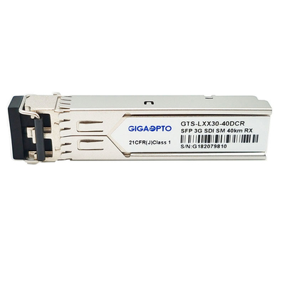 جهاز استقبال أحادي للفيديو الرقمي 3G 1310nm 40km لمنافذ SD / HD / 3G-SDI MSA