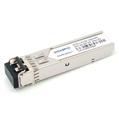 جهاز استقبال أحادي للفيديو 3G 1310nm 10km وحدة الأنماط المرضية للفيديو LC DDM Non MSA Pinout