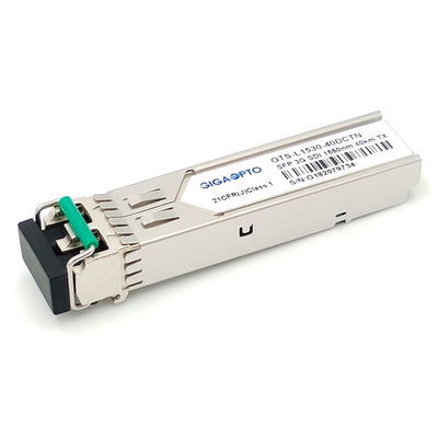 جهاز إرسال واستقبال فيديو SFP غير MSA 3G SDI TX فقط 1550 نانومتر و 40 كم للأنماط المرضية للفيديو وحدة إرسال واحدة DDM