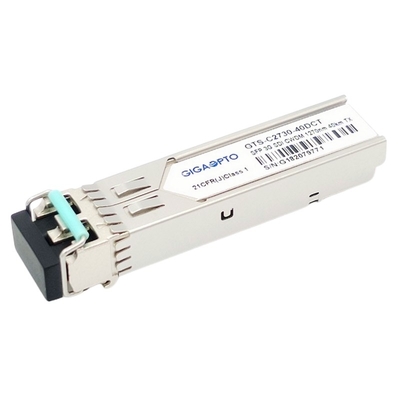 3Gbps SDI Video SFP Transceiver CWDM جهاز إرسال واحد 1270nm 1610nm 40km SMF LC DDM MSA