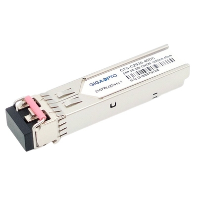 3Gb / S CWDM مرسل مستقبل SFP وحدة الإرسال والاستقبال الفيديو الأنماط المرضية 40km MSA