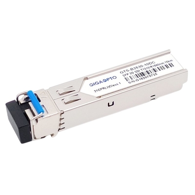 3Gbps MSA فيديو رقمي SFP BiDi 1310nm TX 1550nm RX 10km وحدة الإرسال والاستقبال لـ SD / HD / 3G-SDI