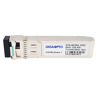 12G UHD SDI Video SFP Transceiver BiDi 12T 13R SMPTE الشركة المصنعة لجهاز الإرسال والاستقبال البصري
