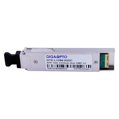 جهاز الإرسال والاستقبال LC Duplex XFP 10GBASE-LR Lite 1310nm SMF 2km DOM