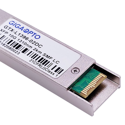 جهاز الإرسال والاستقبال LC Duplex XFP 10GBASE-LR Lite 1310nm SMF 2km DOM