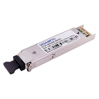 10 جيجابت في الثانية XFP WDM ER60 وحدة الإرسال والاستقبال الألياف Ethernet 1330nm / 1270nm 60km DOM