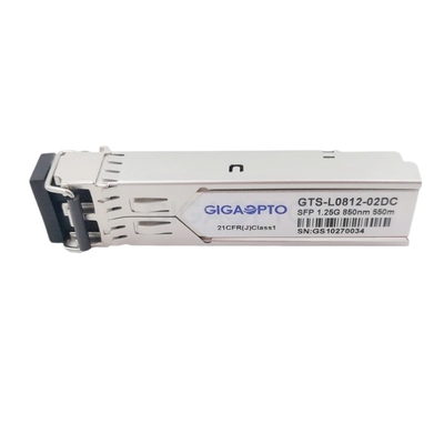 1.25G Cisco جهاز الإرسال والاستقبال البصري SFP المتوافق 850nm 550m لـ MMF GLC-SX-MM