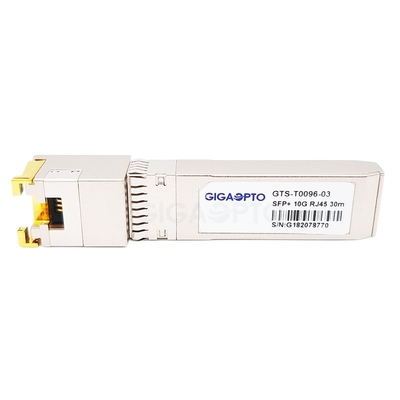 10GBASE-T النحاس Cisco SFP-10G-T-X وحدة الإرسال والاستقبال RJ45 المتوافقة
