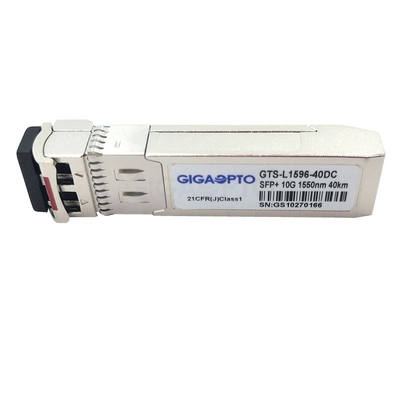 1550nm 10Gbase-ER Cisco Transceiver Modules SMF LC لـ SFP-10G-ER