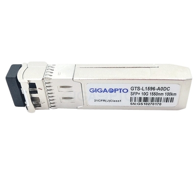 100km 1550nm Cisco متوافق مع الألياف وحدة الإرسال والاستقبال 10GBASE eZR