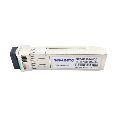 1270nm-TX / 1330nm-RX 10km Cisco SFP-10G-BXU متوافق مع جهاز الإرسال والاستقبال ثنائي الاتجاه