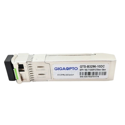 10GBASE-BX10 TX1330 / RX1270 Cisco SFP + جهاز الإرسال والاستقبال ثنائي الاتجاه 10 كم