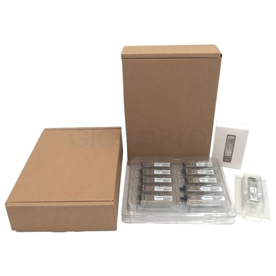 10GBASE-BX10 TX1330 / RX1270 Cisco SFP + جهاز الإرسال والاستقبال ثنائي الاتجاه 10 كم