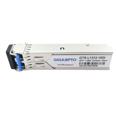 1.25G SFP 1310nm جهاز الإرسال والاستقبال Cisco GLC-LX-SM-RGD 550m MMF / 10km SMF Industrial