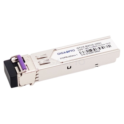 متوافق مع 2 قناة TX1490nm / RX1310nm 10km Cisco GLC-2BX-D CSFP Transceiver