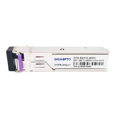 1000BASE-BX ثنائي الاتجاه SFP Cisco متوافق مع SFP 40 كم SMF لـ GLC-BX40-DA