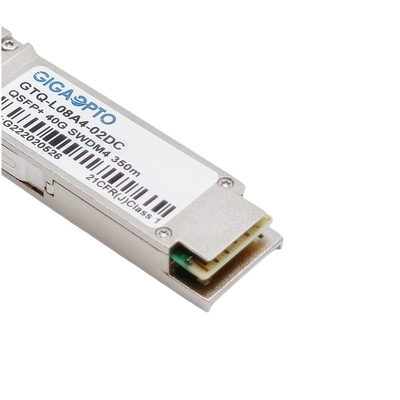 850nm-940nm QSFP + MMF Cisco جهاز الإرسال والاستقبال المتوافق 350m LC لـ QSFP-40G-SWDM4