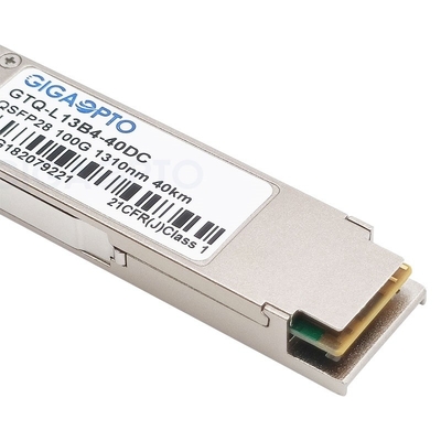 وحدة الإرسال والاستقبال البصرية QSFP28 40 كم SMF LC لـ Cisco QSFP-100G-ER4L-S