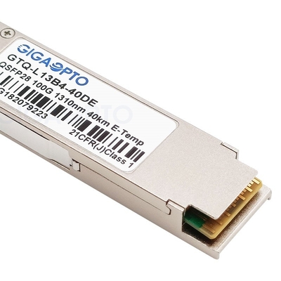 وحدة الإرسال والاستقبال الليفية 1310nm LWDM لـ Cisco QSFP-100G-ER4L-X