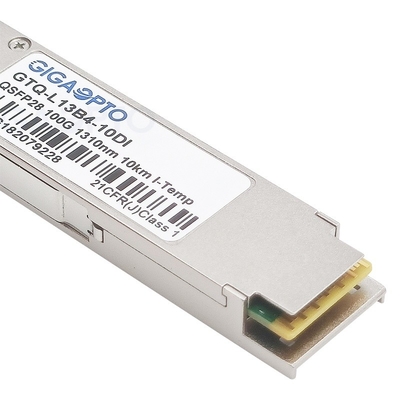 100G LR4 QSFP28 وحدة الإرسال والاستقبال 10 كم لـ Cisco QSFP-100G-LR4-I الصناعية
