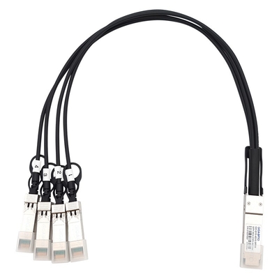 40G QSFP + إلى 4 x 10G SFP + Breakout DAC لـ Cisco QSFP-4SFP10G-CU