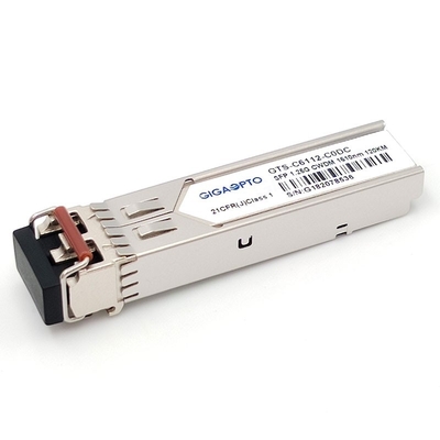 CWDM-SFP-1610-120 وحدة الإرسال والاستقبال المتوافقة مع Cisco SFP 120km Duplex LC