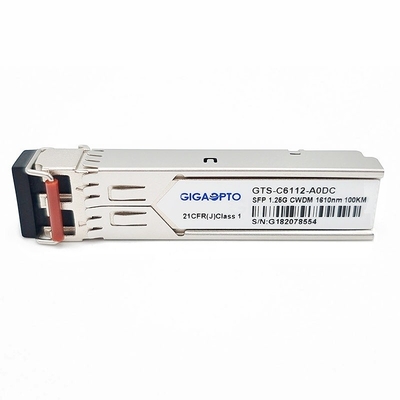 1000BASE-CWDM أجهزة الإرسال والاستقبال المتوافقة مع Cisco 100 كيلومتر SMF لـ CWDM-SFP-xxxx-100