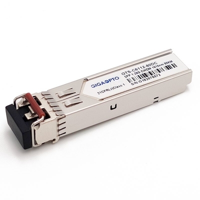جهاز إرسال واستقبال من الألياف 1000BASE-CWDM بطول 80 كم SMF لـ Cisco CWDM-SFP-xxxx