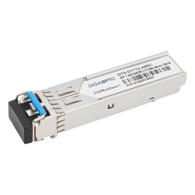 DWDM-SFP أجهزة الإرسال والاستقبال المتوافقة مع Cisco 100 جيجاهرتز 1G وحدة EZX 100 كم SMF