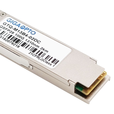 QSFP28-PSM4-100G أجهزة الإرسال والاستقبال المتوافقة مع CISCO 1310nm Module MTP / MPO-12 SMF 2km