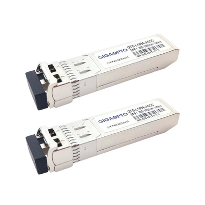 10GBASE EZR 100km 1550nm HPE متوافق مع الألياف وحدة الإرسال والاستقبال ل SFP-10G-ZR100