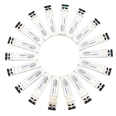 1270-1610nm CWDM 10Gbps SFP + جهاز إرسال واستقبال من الألياف 15dB SMF لـ HPE CWDM-SFP10G-xxxx