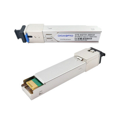 تصل إلى 60 كيلومترًا من وحدات الإرسال والاستقبال GPON OLT 39dB SFP لـ NOKIA 7360