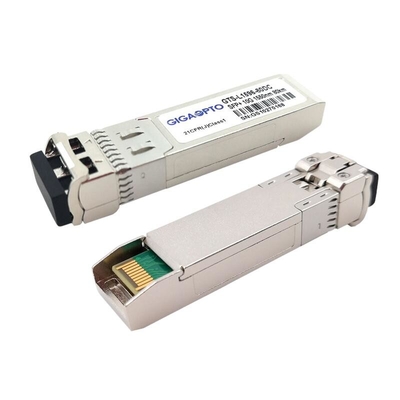 1550nm 10GBASE-ZR Cisco أجهزة الإرسال والاستقبال المتوافقة 80 كيلومتر SMF لـ SFP-10G-ZR