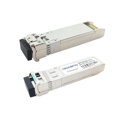 1270nm-TX / 1330nm-RX 10km Cisco SFP-10G-BXU متوافق مع جهاز الإرسال والاستقبال ثنائي الاتجاه