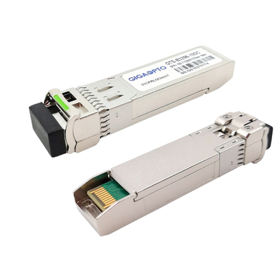 10GBASE-BX10 TX1330 / RX1270 Cisco SFP + جهاز الإرسال والاستقبال ثنائي الاتجاه 10 كم