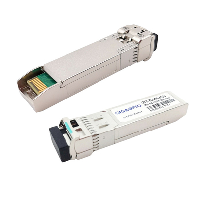 WDM SFP + 10 جيجابت أجهزة الإرسال والاستقبال المتوافقة مع سيسكو 40 كم لـ SMF SFP-10G-BX40U