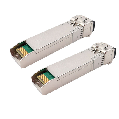 WDM SFP + 10 جيجابت أجهزة الإرسال والاستقبال المتوافقة مع سيسكو 40 كم لـ SMF SFP-10G-BX40U