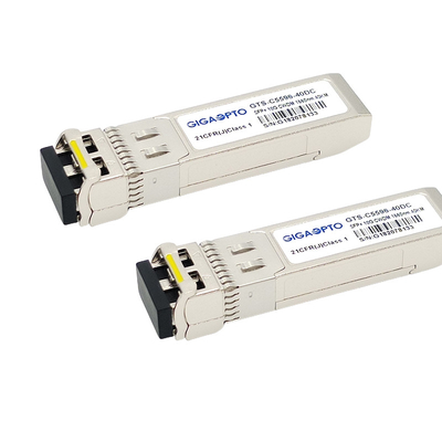 وحدة الإرسال والاستقبال الليفية المتوافقة مع 10GBase Cisco 1270-1610nm لـ CWDM-SFP10G-Xx